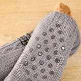 Stylish Winter Home Socks Slippers: Warm Plush Indoor Shoes for Men and Women