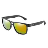 Polarized Sunglasses for Active Men and Women - Vintage Anti-UV Driver's Eyewear in Black, Ideal for Driving