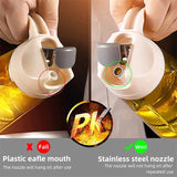 630ML Large Olive Oil Dispenser Bottle with Auto Flip Cap – Leakproof Condiment Container for Kitchen Cooking Tools