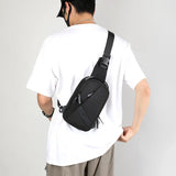 Versatile Anti-Theft Chest Bag for Men: Small Crossbody Bag Ideal for Travel, Outdoor Sports, and Cell Phone Storage