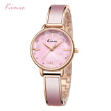 Luxury Women's Quartz Watch with Leather Bracelet - Casual Waterproof Dress Wristwatch, Ideal Gift