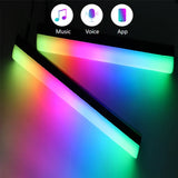 RGB Graffiti Bluetooth Smart Table Lamp - Internet Celebrity Live Broadcast, Room and Living Room TV Wall Atmosphere Rhythm Pickup Lamp