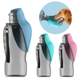 Portable 800ml Dog Water Bottle: Ideal for Outdoor Travel, Suitable for Small, Medium, and Large Dogs