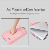 Shockproof Laptop Sleeve Portable Case for 13, 14, and 15.6 Inch Notebooks including HP, DELL, MacBook Air, and MacBook Pro 13.3. Designed for Men and Women