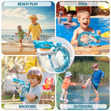 Automatic Electric Water Gun – Shark Design Squirt Gun for Kids and Adults – Perfect Summer Beach Toy Gift for Boys and Girls