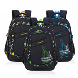 Elementary School Backpack for Teenage Boys: Waterproof Book Bag for Boys Aged 6-12 Years, Student Backpack, Kids Satchel