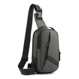 Versatile Anti-Theft Chest Bag for Men: Small Crossbody Bag Ideal for Travel, Outdoor Sports, and Cell Phone Storage