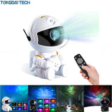 Astronaut Star Galaxy Projector: LED Night Light with Starry Sky Projection, Ideal for Bedroom Decoration