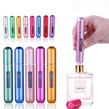 Portable Refillable Perfume Atomizer: Travel Spray Bottle, 5ml/8ml