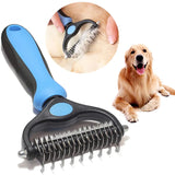 Professional Pet Grooming Brush: Dog Hair Deshedding Tool, Fur Knot Cutter, Puppy and Cat Comb, Ideal for Shedding and Grooming, Pet Care Supplies