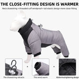 Winter Waterproof Reflective Pet Jacket: Keep your small to medium-sized dog warm