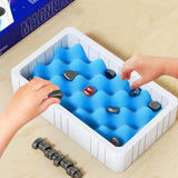 Portable Magnetic Chess Set: A Fun Tabletop Game for Intellectual Development and Gathering, Perfect for Christmas Gifts