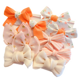 Big Bow Flower Elastic Hairbands: Sweet Hair Ties for Children, Fashionable Headbands for Girls, Kid's Hair Accessories