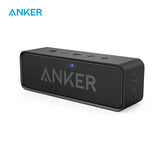 Anker Soundcore Bluetooth Speaker: Dual Drivers, Rich Bass, 24-Hour Playtime, 66ft Range, Built-in Mic