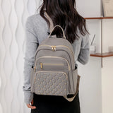 Women's High-Quality Nylon Backpack: Spacious for Travel and School, Ideal for Teenage Girls