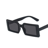 Unisex Retro Vintage Square Frame Sunglasses - Trendy Shades with a Cool and Popular Hip-Hop Style, Ideal for Female Eyewear