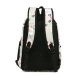 Teenage Girls' School Backpack: Children's Black Floral Backpack, Elementary School Book Bag Pack for Kids