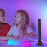 RGB Graffiti Bluetooth Smart Table Lamp - Internet Celebrity Live Broadcast, Room and Living Room TV Wall Atmosphere Rhythm Pickup Lamp