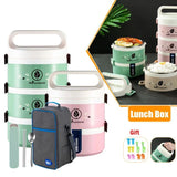 Portable Insulated Food Container – Leakproof, Stackable, and Microwavable Thermal Bento Lunch Box, Dishwasher Safe