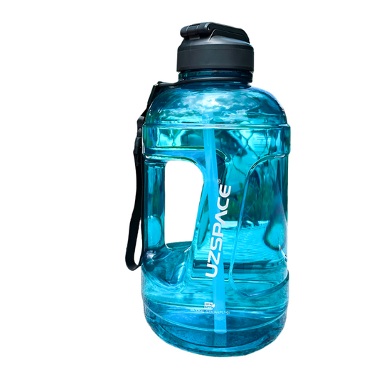 Large Capacity Sports Water Bottles with Straw: Available in 1.6L or 2.3L, BPA-Free, Portable and Leakproof, Ideal for Outdoor Fitness and Gym,