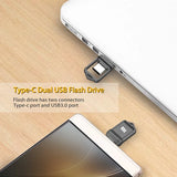 High-Speed USB 3.0 Flash Drive: Dual-Interface Type-C U Disk, Metal Memory Stick for Mobile Phones and Computers