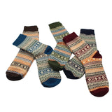 Winter Wool Socks: 5 Pairs of Thermal Cashmere Snow Socks for Women