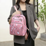 Adorable Pink School Backpack: Casual Floral Design Perfect for Leisure Travel, Ideal for Girls' School Bags