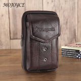 Men's PU Leather Waist Bag: Fashionable and Multi-functional for Phone, Wallet, and More