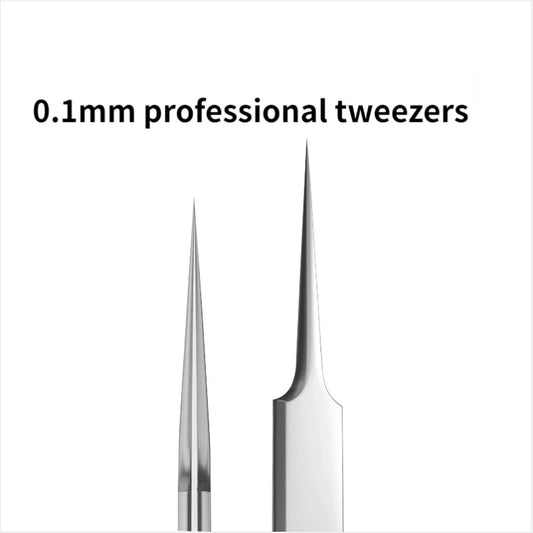 German No. 5 Ultra-Fine Blackhead Tweezers: Specialized Acne Needle Tool for Beauty Salons