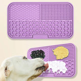 Slow Feeding Mat for Pets: Silicone Pet Placemat for Cats and Dogs, Promoting Slow and Enjoyable Eating, Essential Feeding Supplies