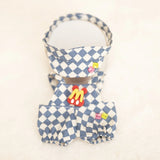 17cm Labubu Doll Checkerboard Tennis Outfit Set – Suspender Pants & Shirt Trendy Fashion Clothes for Baby Pendant Dolls