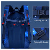 Boys' Elementary School Bags: Space Star Design for Students, Waterproof and Ideal for Carrying Books