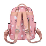 Adorable Pink School Backpack: Casual Floral Design Perfect for Leisure Travel, Ideal for Girls' School Bags