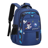 Cartoon Astronaut Kids Backpack: Orthopedic, Waterproof Schoolbag Ideal for Primary School Boys - Perfect Mochila for Youngsters