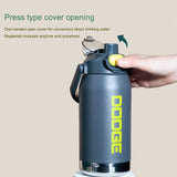 Large-Capacity Stainless Steel Thermos Bottle: Available in 950ml and 1200ml, Portable Tumbler for Outdoor Activities