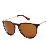 Designer Vintage Sunglasses for Women - Brand Shades with Mirrored Lenses, UV Rays Protection