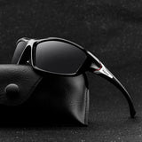Polarized UV400 Driving Sunglasses for Men: Stylish Goggle Eyewear for a Comfortable and Safe Drive