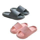 Thick Bottom Slippers for Men and Women: Non-Slip Bathroom Slide Sandals