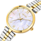 MEGIR Ladies Luxury Bracelet Quartz Watch: Stylish Casual Steel Timepiece