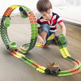 Antigravity Electric Dinosaur Train Track – Flexible Educational Toy for Boys – Perfect Birthday Gift for Kids