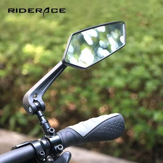 Adjustable Bicycle Rearview Mirror: Wide Range Back Sight for Clear Rear View, Suitable for Left or Right Handlebar Placement