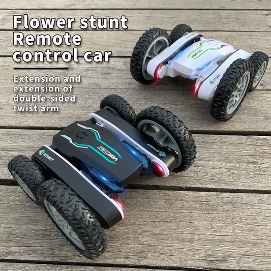 New 2.4G Double-Sided Stunt Car: Remote Control, 360° Rotating, Four-Wheel Drive