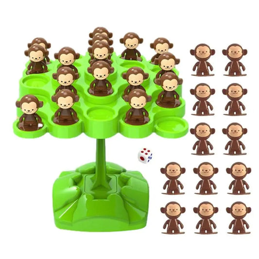 Mini Monkey Balance Tree Board Games Kids Math Toy Family Party Interactive  Table Games Baby Shower Gifts Kids Educational Toys