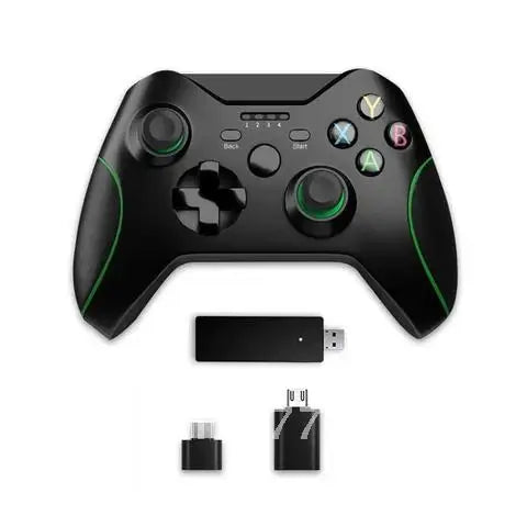 Xbox One Wireless Gamepad Controller: Xbox One Console, also compatible with PS3, PC, and Android Phones. This 2.4G Gamepad is designed for Win7/8/10 systems