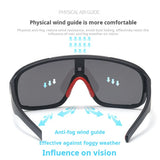 Unisex Trendy Outdoor Cycling Sunglasses, Fashionable Sun Shades for Hiking, Stylish Anti-wind Riding Eyewear