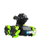 Gesture-Controlled Water Bomb Tank: Multiplayer Battle Toy, Large Four-Wheel Drive RC Car, Ideal Birthday Gift