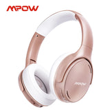 Mpow H19 IPO Bluetooth 5.0 Wireless Headphones with Active Noise Cancellation, CVC 8.0 Microphone, and 35 Hours Battery Life