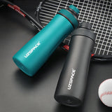 UZSPACE Stainless Steel Vacuum Thermos Flask: Portable Leakproof Travel Mug with 2 Lid Styles and Handgrip