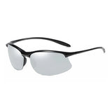 Ultra-Lightweight Polarized Sports Sunglasses: Suitable for Men and Women, TR90 Half-Frame Design for Fishing, Outdoor Activities, and Driving Comfort