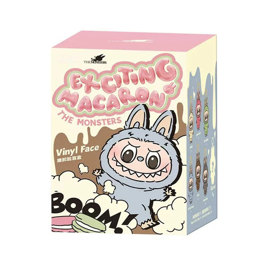 POP MART Labubu Macaron Vinyl Doll – Have A Seat Pendant Backpack Charm & Surprise Blind Box Gift, Single Box 100% Genuine